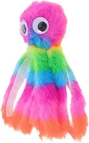 Gatuida Plush Octopus Toy for Small Pets Cat Chasing Toy Soft Engaging Plaything