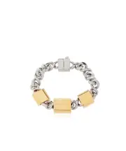 Dsquared2 Logo Engraved Bracelet L,M silver