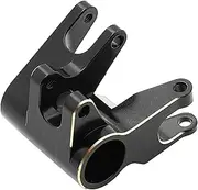 CIADAZ Brass Front Axle Link Mount Replacement for SCX10 PRO 1/10 Remote Control Crawler Car Upgrade Parts Accessories, Black