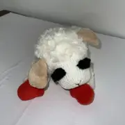 Multipet Lamb Chop Plush Dog Toy with Squeaker 11 inches New With Tag