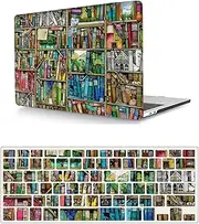 HLAAJJX Laptop Case Compatible with MacBook Pro 14 inch 2024-2021 Release A2442 A2779 A2918 A2992 M1 M2 M3, Arts Pattern Printed Plastic Laptop Hard Shell Case + Keyboard Cover,Book