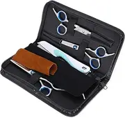 6Pcs/Set Dog Grooming Scissors Set, Hair Scissors Grooming Cleaning Cutter Comb Grooming Tools, Stainless Steel Pet Shear