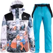 [Dsimilarl] Winter Sports Ski Clothing Suit Waterproof Snowboard Jackets Coats Snowsuits Rain Snow Jacket and Pants