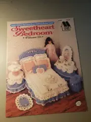 1992 Annie's Attic Crochet Patterns Bedroom Fashion Dolls #528B NEW