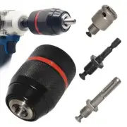 #1/2-20UNF,13mm Keyless Drill Chuck Hex/SDS/Socket Bit Driver Converter Adapter?