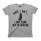 Sorry I Have Plans With My NEBULUNG Cat T-Shirt Mens Womens Cats Lady Gift Xmas