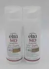 2-Pack EltaMD UV Daily SPF 40 Tinted Sunscreen, Moisturizer for Dry EXP 2026