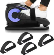 4 Pack Pedal Straps For Under Desk Elliptical Machines - Foot And Leg Exerciser