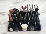Compact Dremel Tool Bit Organizer