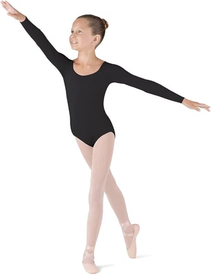 Bloch Dance Girls Meglio microlux Long Sleeve Leotard CL5609-P, Girls, Meglio...