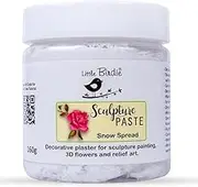 Little Birdie Sculpture Modelling Texture Paste (160 gm, Snow Spread)