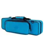 **GREAT GIFT**Sky New C Flute Case with Shoulder Strap SKY Blue Color