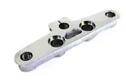 Chrome Upper Bracket Fork Triple Tree For Harley-Davidson Softail FL 1986-2017