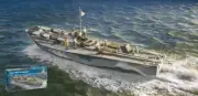 Model Kit Mounting boats Italeri Vosper 74 With Crew Scale 1:3 5 Modell