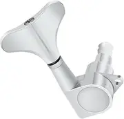 ORFOFE Bass Tuning Pegs Guitar Tuning Keys Bass Machine Head 2r2l Silver Durable Lightweight