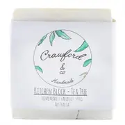 Crawford & Co Kitchen Soap Block 400g - Tea Tree