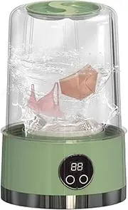 Underwear Washer - Compact Laundry Machine | Cleans Underwear Device, Easy To Use Portable Wireless Silent Garments Washing Machine Portable For Travel Apartment Camping Dormitory