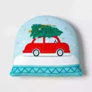 Target Wondershop 12"x15" Snow Globe Christmas Novelty Throw Pillow 2024