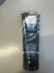 BATH & BODY WORKS MEN'S CLEAN SLATE ULTIMATE HYDRATION BODY CREAM 8 OZ NEW