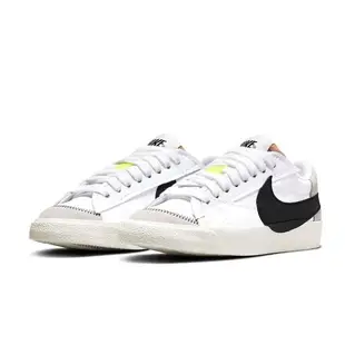 Nike Blazer Low 77 Jumbo 女 白黑 經典 低筒 運動 休閒鞋 DQ1470-101