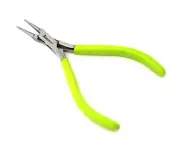 Micro-Fine Round Nose Pliers By Beadsmith 3/16" Tips Lime Green Handles