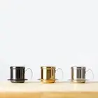 Silver Vietnamese Coffee Drip Filter Coffee Maker Dripper Mechanism
