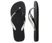 Havaianas Top Mix Preto Black Mens/Womens Thongs/Flip Flops/Sandals - Black