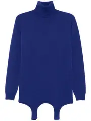 [Saint Laurent Paris] Saint Laurent Paris-Dolcevita In Cashmere Con Giarrettiera-Donna M