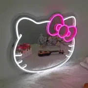 Hello Kitty LED Neon Mirror Makeup Mirror