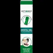 Vets Best Dental Gel And Finger Brush For Dogs