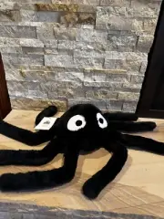 West elm Kids Ed Emberley Jumbo Plush Spider Pillow Halloween New with tags