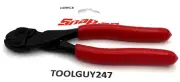 SNAP ON TOOLS NEW RED Soft Grip 8" HEAVY DUTY WIRE CUTTERS HDWC8