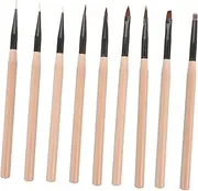 VICASKY 9pcs Nail Design Liner Brush Thin Nail Art Pens for Creative Manicure Patterns Unique present