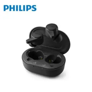 【PHILIPS 飛利浦】PHILIPS 無線耳機 TAT1207-白