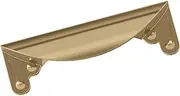[Amerock] BP1592CZ Inspirations Cup Pull, Cabinet Hardware Drawer Pull Handle, Champagne Bronze