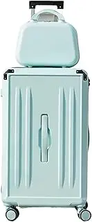 [HALAHAI] Luggage Suitcase Carry On Luggage Luggage Sets 2 Piece,Hardshell Suitcase Set, Lightweight Luggage Set Lock with Makeup Cases Checked Luggage (Color : B, Size : 24inch)