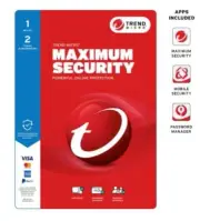 Trend Micro Maximum Security (1 Device) 2Yr Retail Mini Box Auto Renew TICEWW...