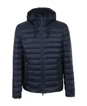 Globe hooded padded jacket IT50 Black
