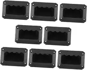 COOLHIYA 8pcs Speaker Side Handle Replacement for Amplifiers Material Easy Installation Fit for Speakers Professional Look for Events and