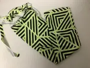 Ecotak Lycra Rugless Tail Bag - Geometric Shetland Ecotak