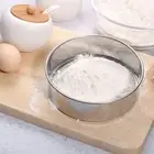 Stainless Steel Flour Sieve Round Strainer Sifters Sugar Filter Mesh