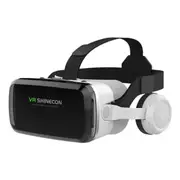 TODO 3D VR Box Glasses Virtual Reality Headset Bluetooth Headphone 4.7"- 7.2" Phone Compatible
