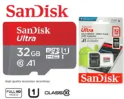 SanDisk Ultra A1 32GB MicroSD Memory Card with Adapter - Class 10