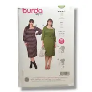 BURDA 5966 MISSES DRESSES Sewing Pattern Sizes 18 - 28 Skill: AVERAGE