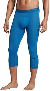 [Nike] Men's Pro Hypercool 3/4 Length Tights Blue