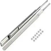 VEVOR Drawer Slide Soft Close Drawer 1Pair 34" Ball Bearing Full Extension 500lb