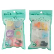 6Pcs Box-Packed Comfort Earplugs Noise Reduction Silicone Soft Ear Plugs PVC Rop