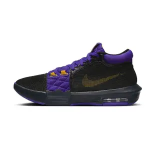 【NIKE 耐吉】LeBron Witness 8 EP 男鞋 黑紫金色 籃球 實戰 訓練 運動 籃球鞋 FB2237-001