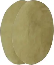 COSMEVIVI Pure Goat Skin Drum Heads 2 Pieces for African Drums Djembe Skin Drum Easy to Clean Play