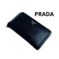 在飛比找蝦皮購物優惠-PRADA 長夾 Saffiano皮革 mercari 日本